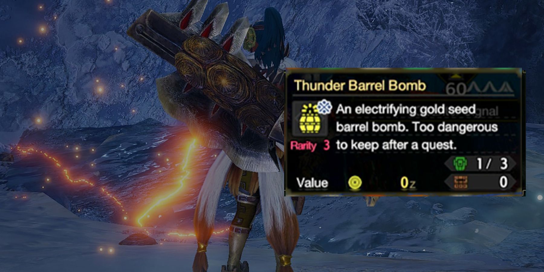 Thunder Barrel Bomb