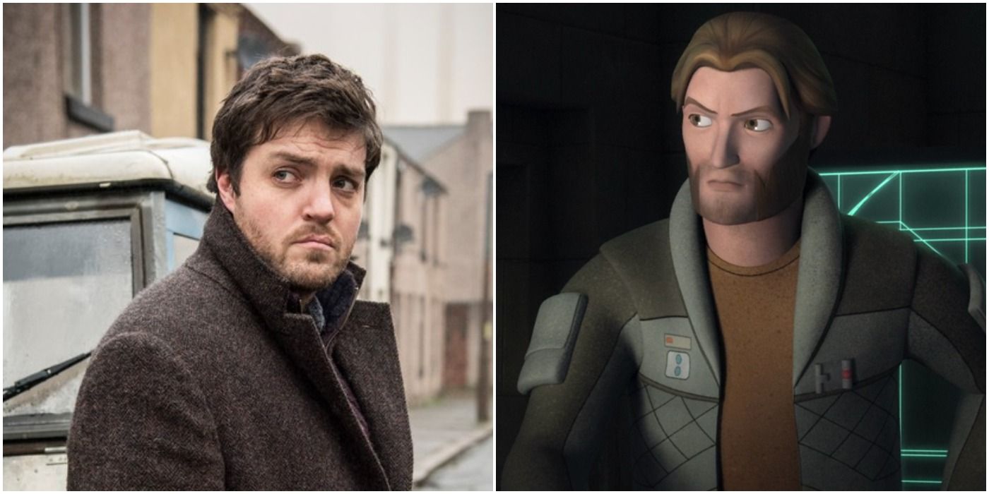 Tom Burke in C.B. Strike and Kallus in Star Wars Rebels