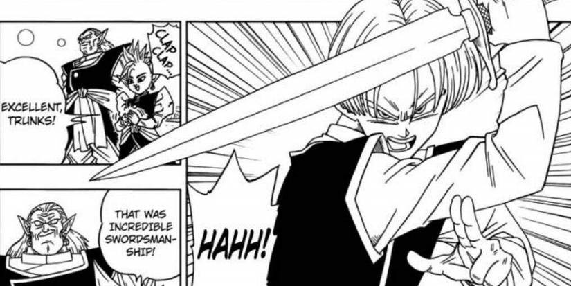 Trunks and Supreme Kai in Dragon Ball Super