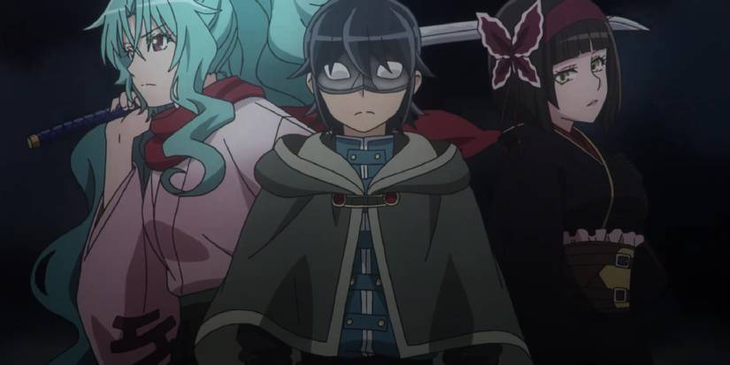 Tsukimichi Moonlit Fantasy Showing Makoto Tomoe And Mio 