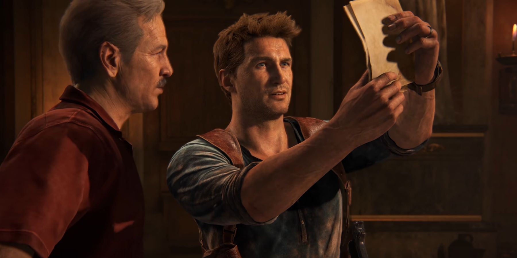 Uncharted Legacy of Thieves Collection trailer nathan drake treasure map scene featured