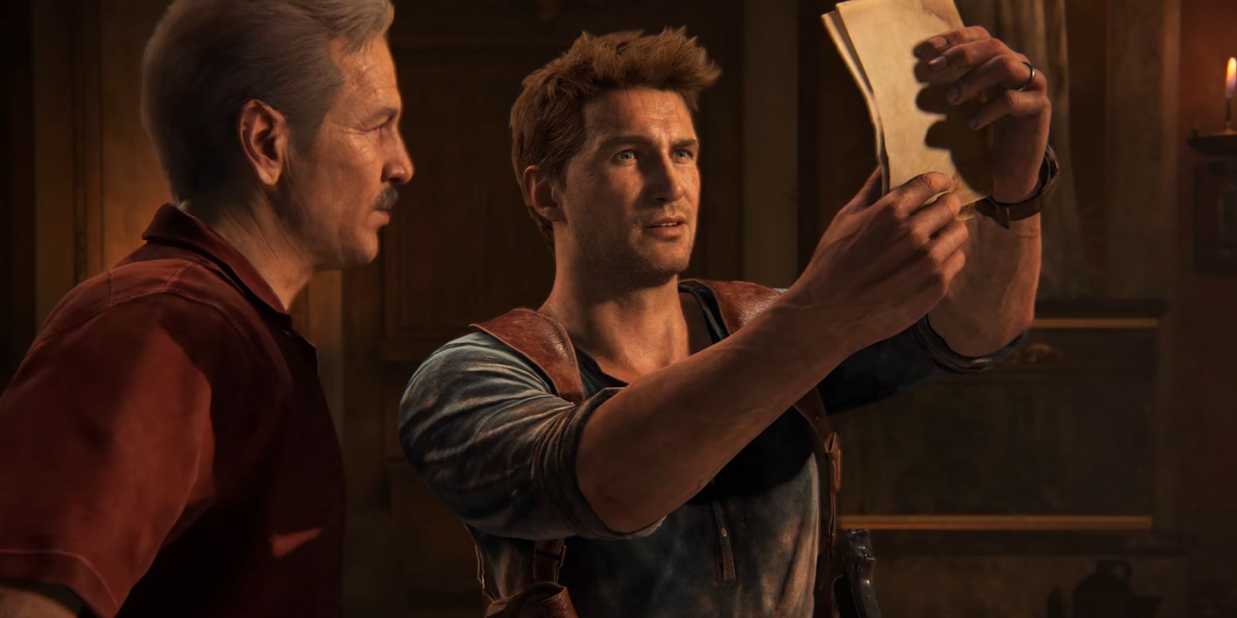 В трейлере Uncharted Legacy of Thieves Collection показана сцена с картой сокровищ Натана Дрейка