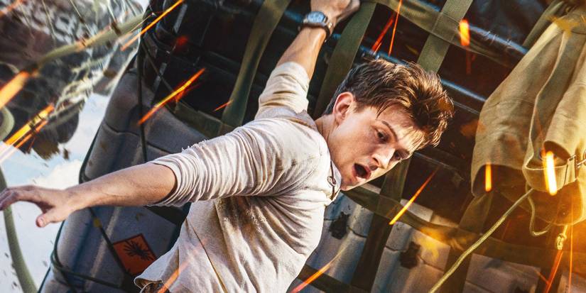 Uncharted Tom Holland Plane Scene