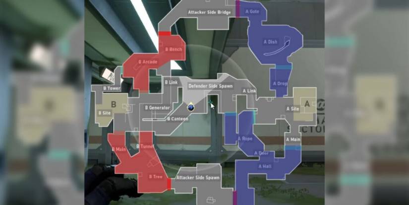 Valorant Fracture Map Defender Spawn Location
