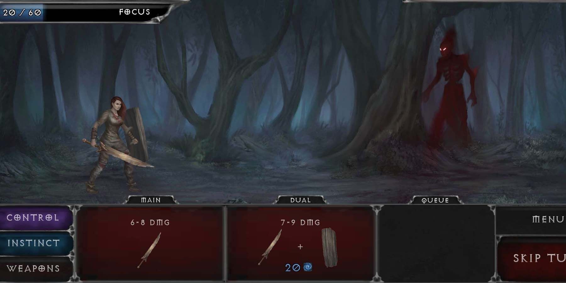 Vampire's Fall Origins RPG android battle
