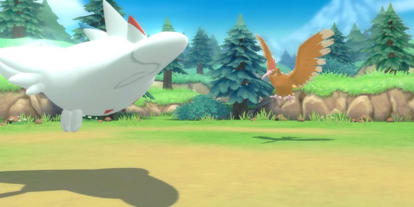 pokemon brilliant diamond shining pearl togetic fearow