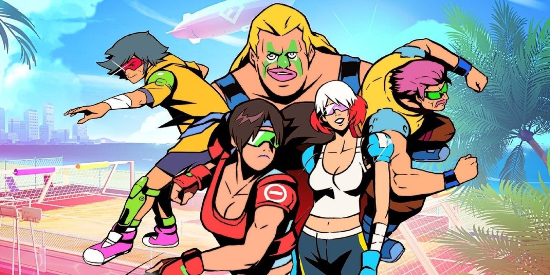 Windjammers 2 characters feature