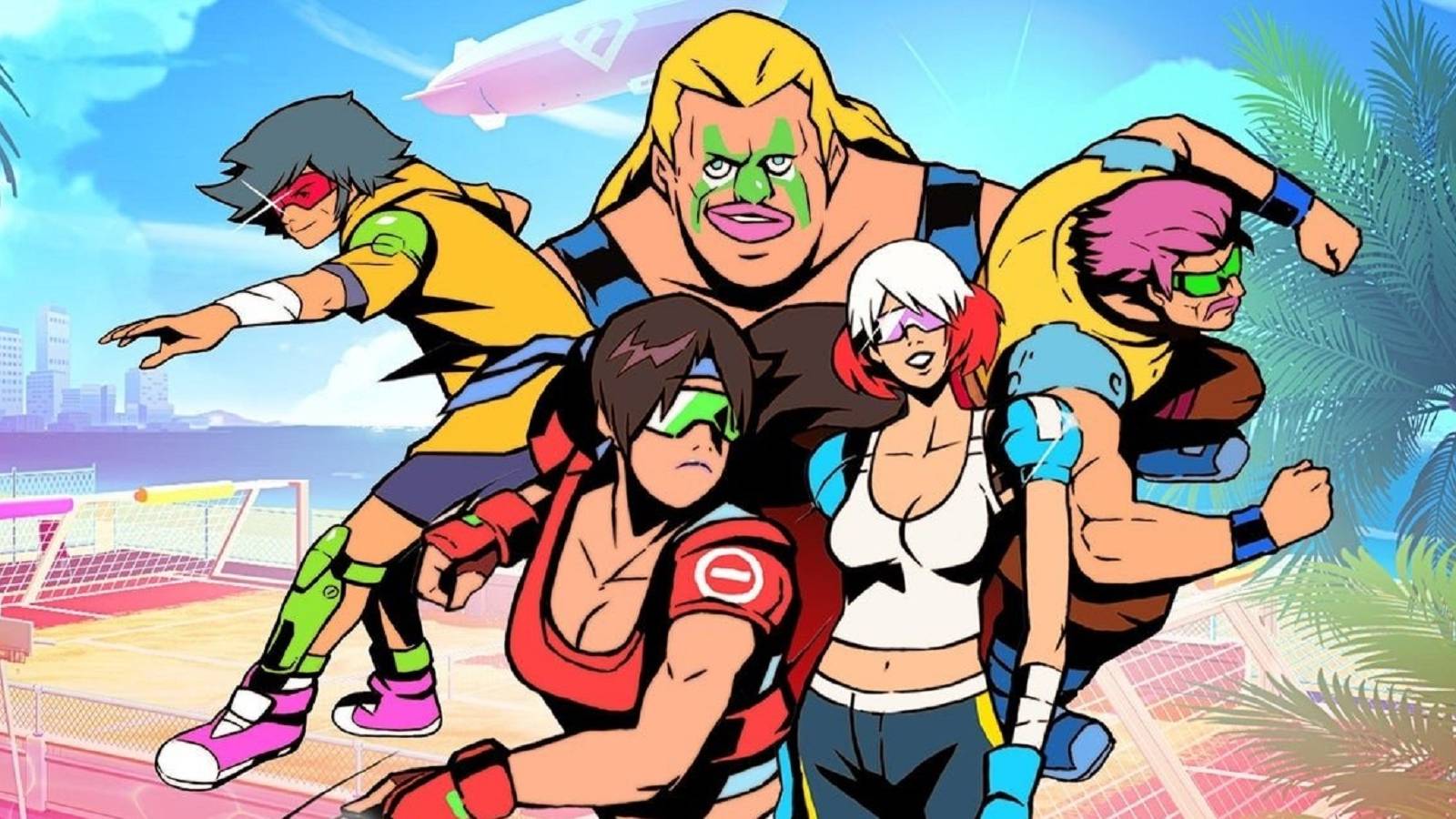 Windjammers 2 characters feature