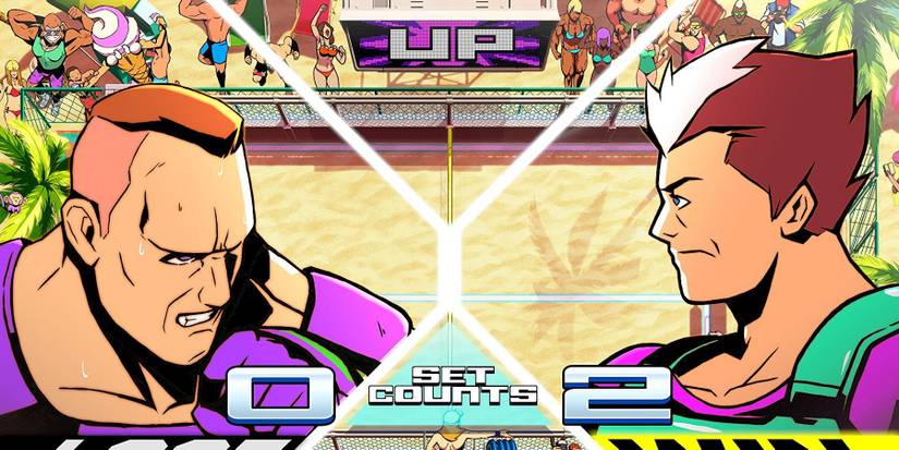 Windjammers 2 win lose screen feature