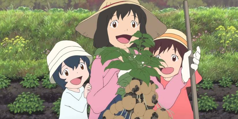 Wolf Children anime movie