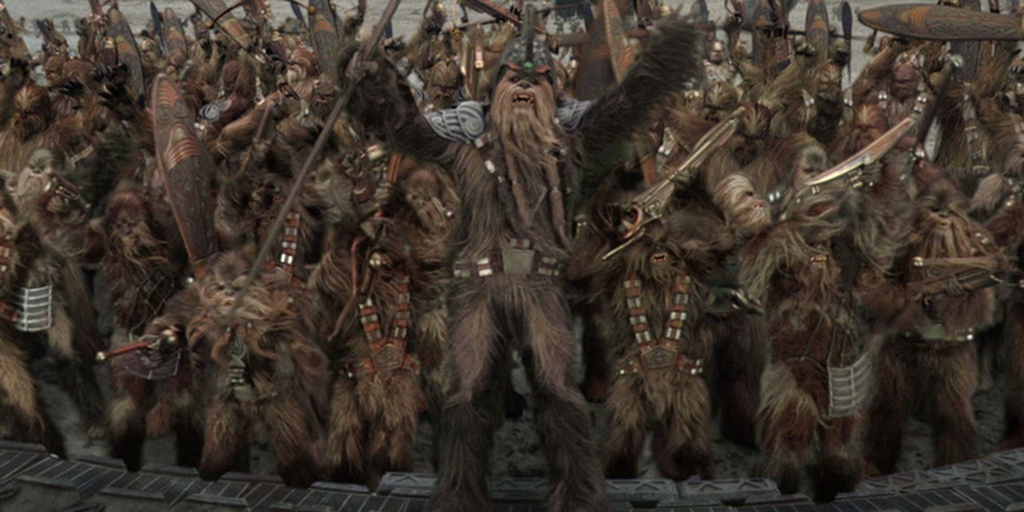 Wookie Army from Episode 3 Cropped