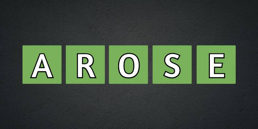 Wordle Starting Word Arose