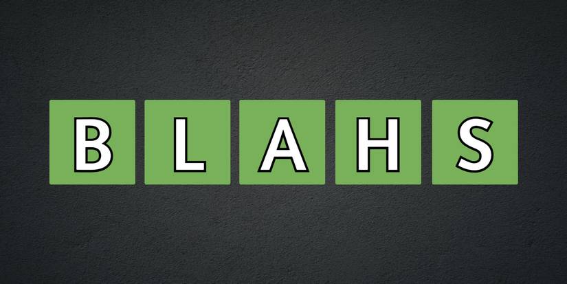 Wordle Starting Word Blahs