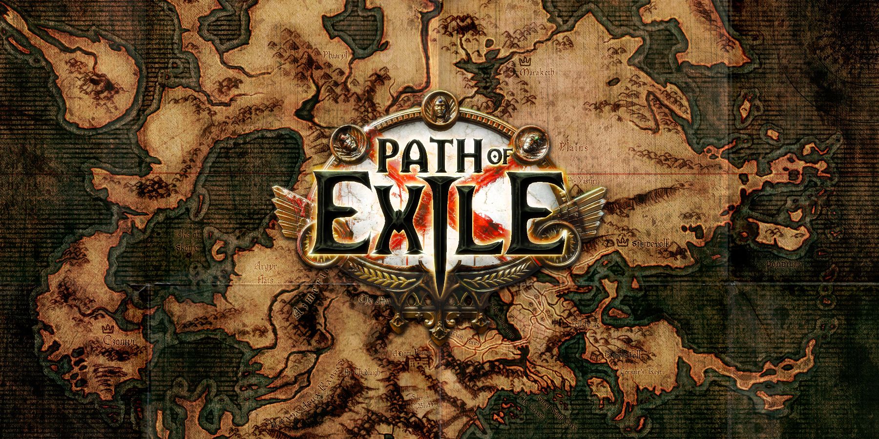 wraeclast path of exile setting map