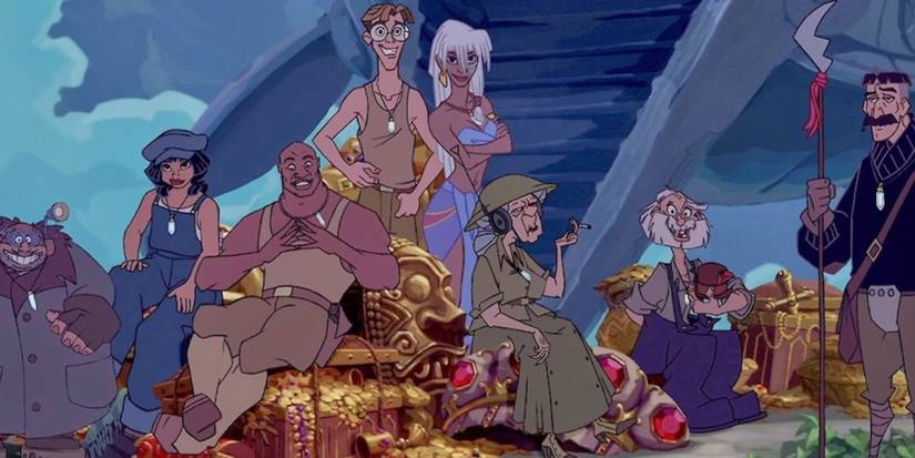 Atlantis The Lost Empire Milo and Kida