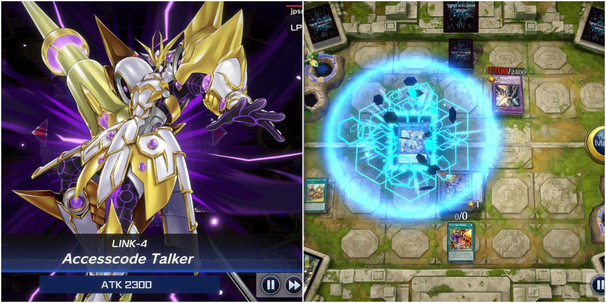 YGO Master Duel Accesscode Talker Summoning to the field