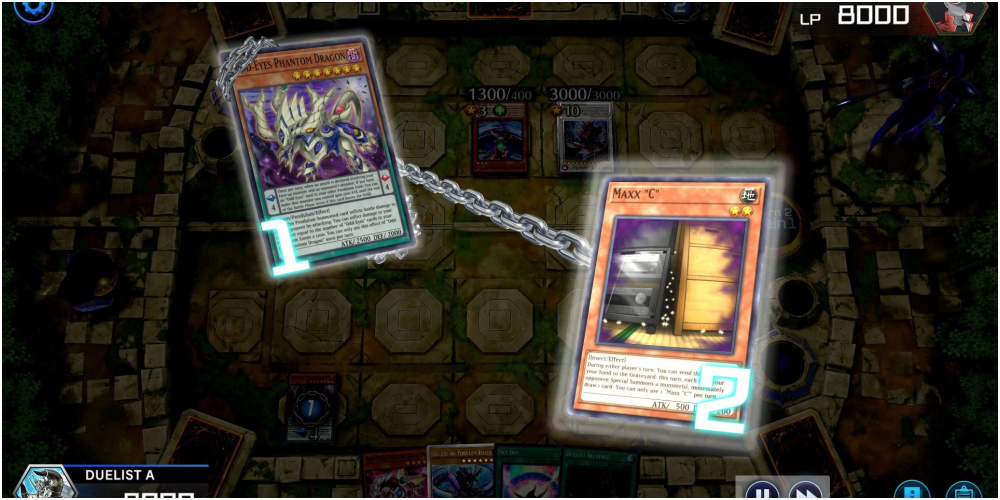 YGO Master Duel Maxx C in a Chain