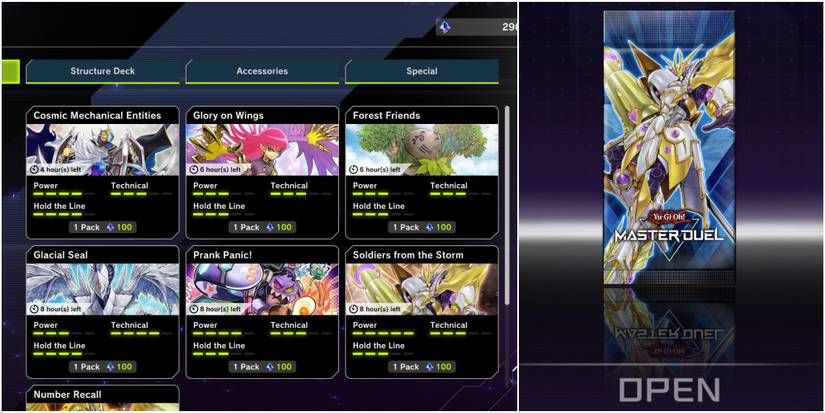YGO Master Duel Opening Secret Packs