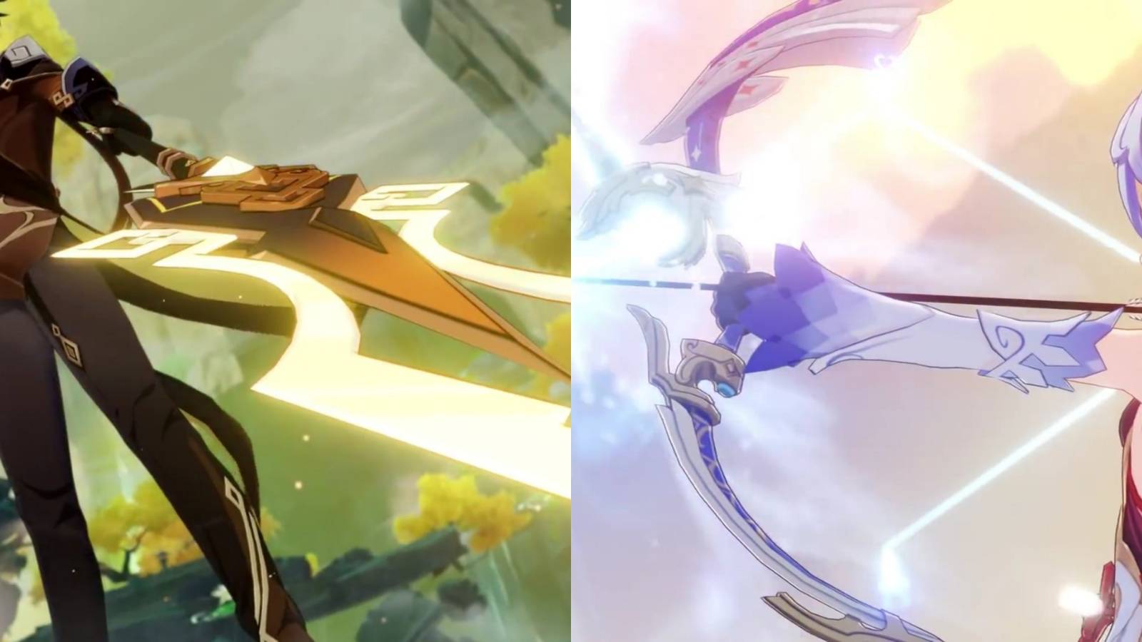 Zhongli and Ganyu from Genshin Impact