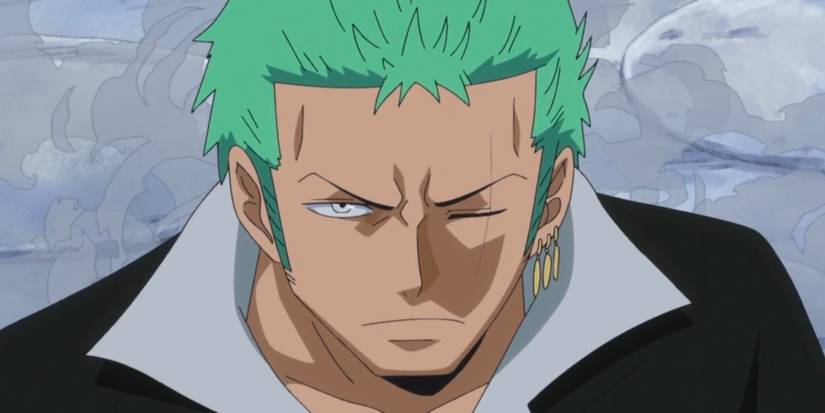 One Piece Zoro in his Dressrosa outfit
