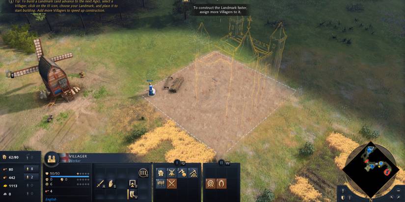 age of empires 4 building outline