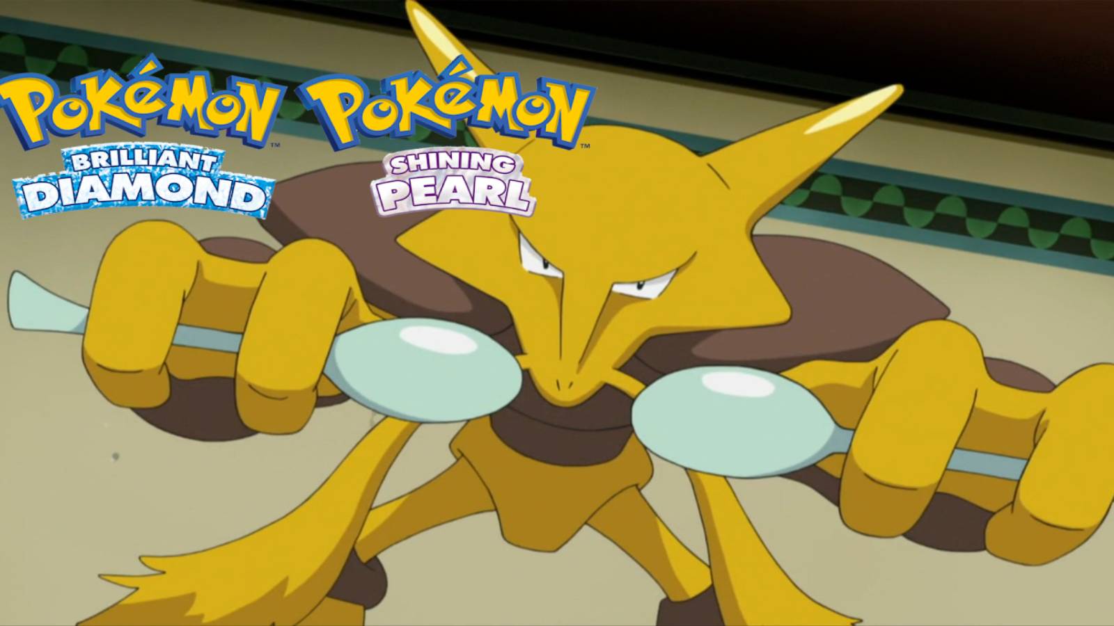 alakazam pokemon anime holding spoons