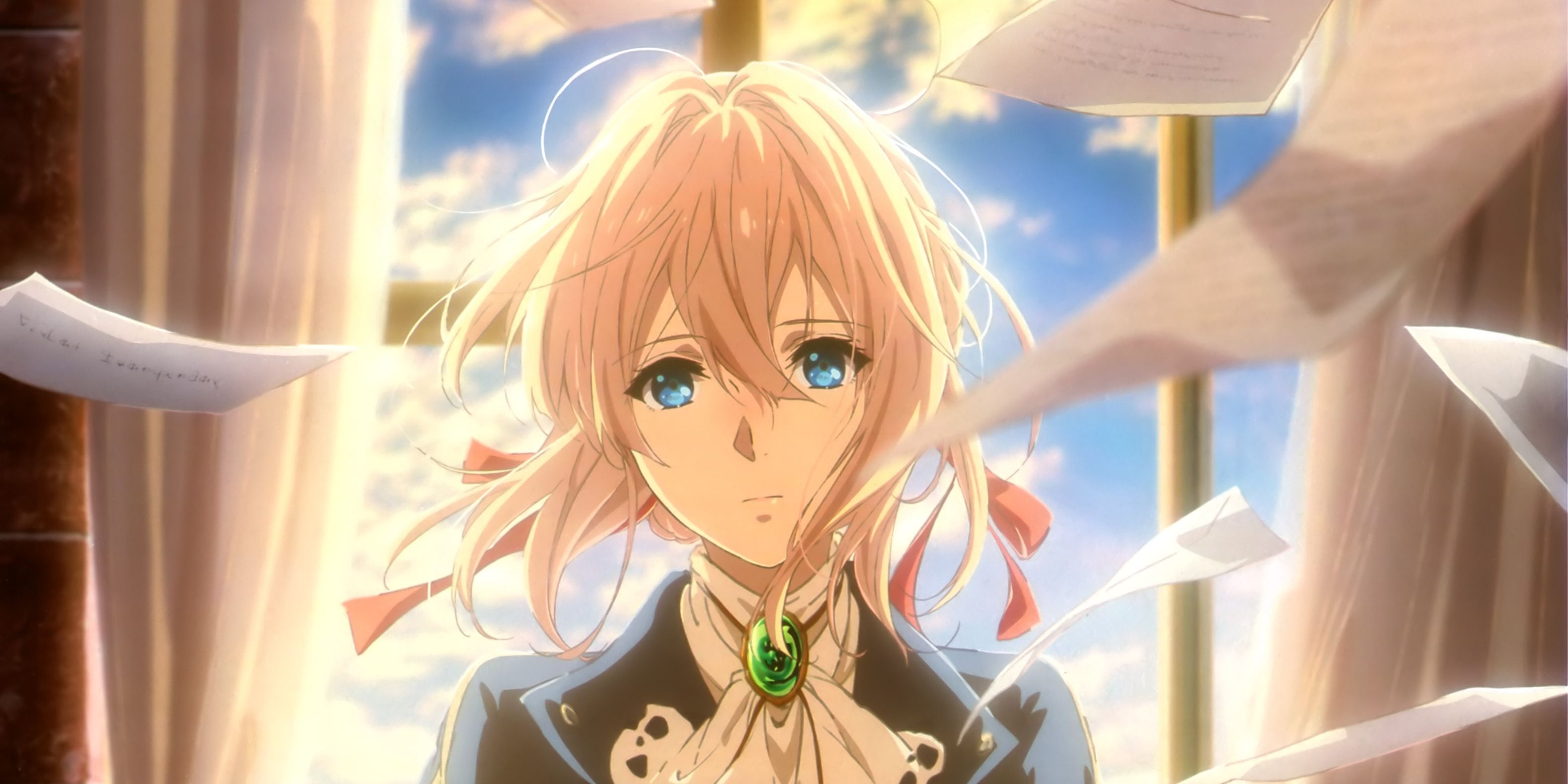 Violet evergarden anime character on Craiyon