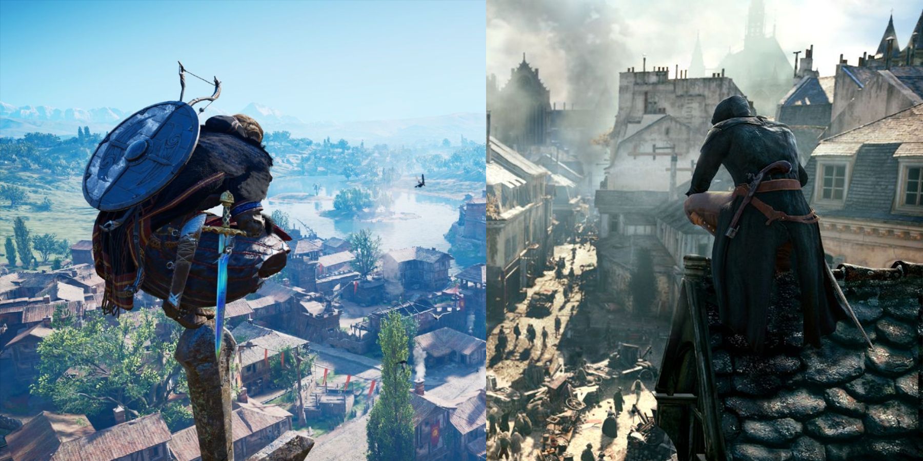 Så mange Cruelty Mus Comparing Assassin's Creed Valhalla: The Siege of Paris' France to AC Unity