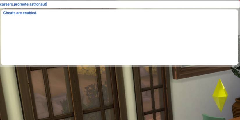 astronaut promotion cheat in the sims 4