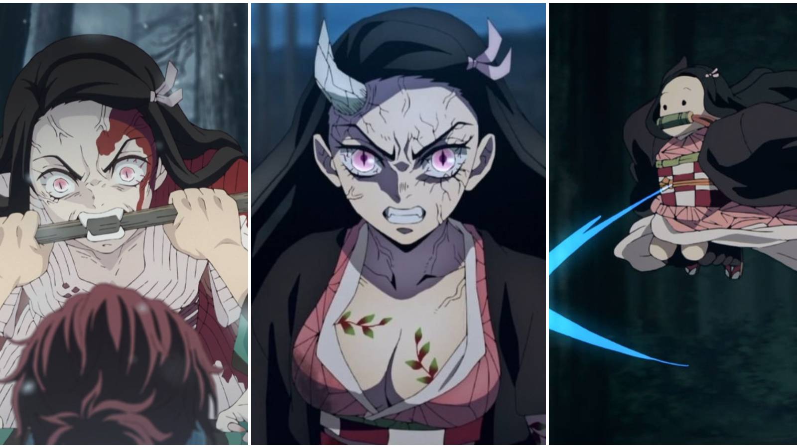 best nezuko moments in demon slayer