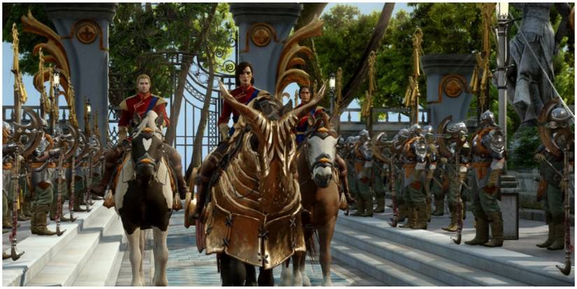 Inquisitor on house visiting the Divine. 