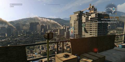 binoculars dying light