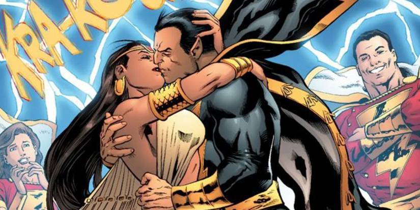 black adam and isis dc comic