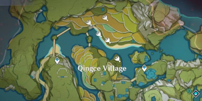 Genshin Impact boars in qingce village