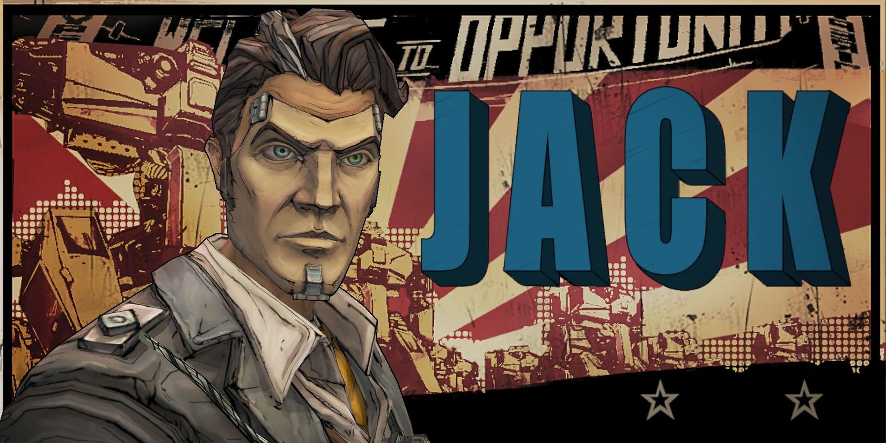 how did handsome jack face