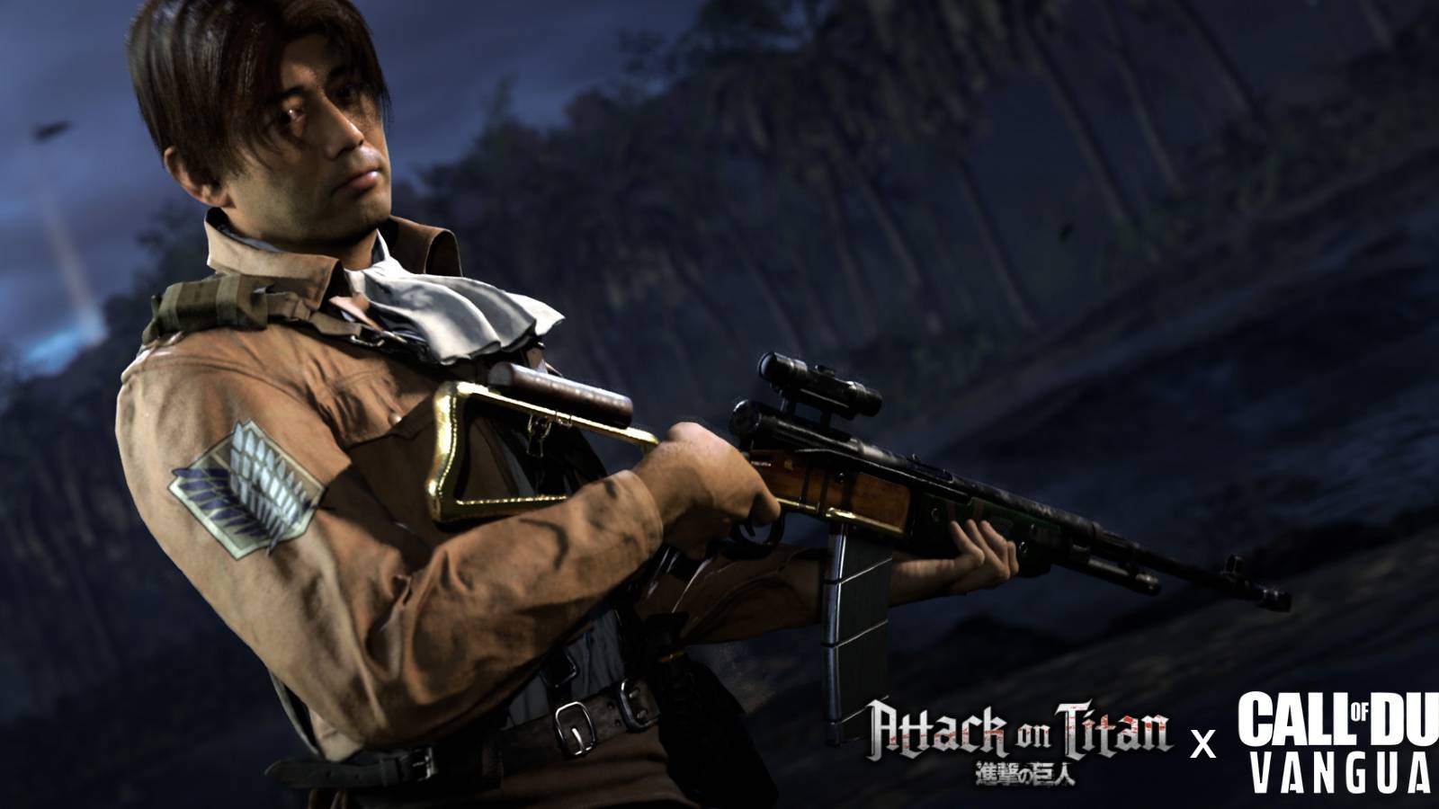 call of duty attack on titan crossover