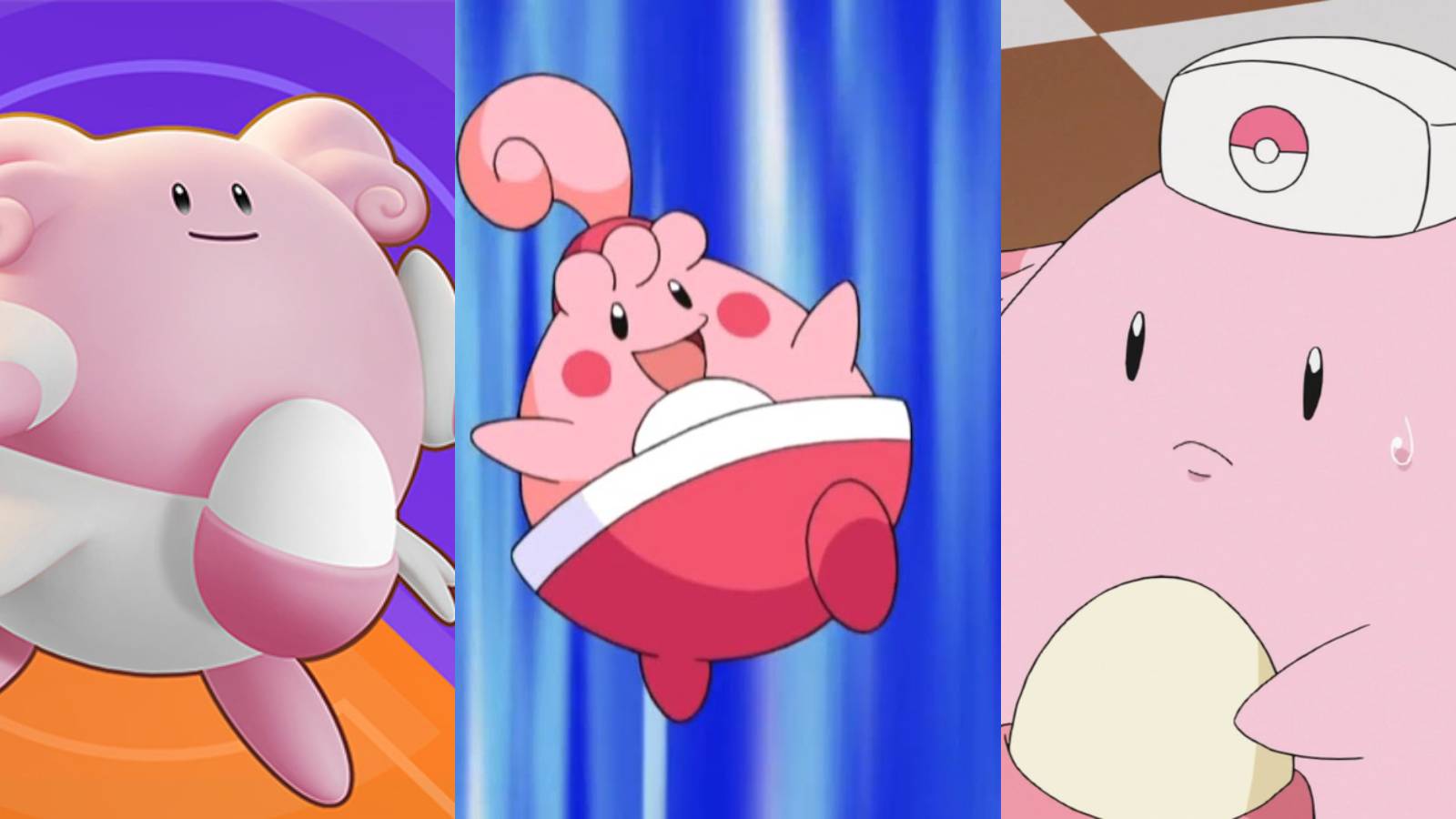 chansey happiny blissey pokemon