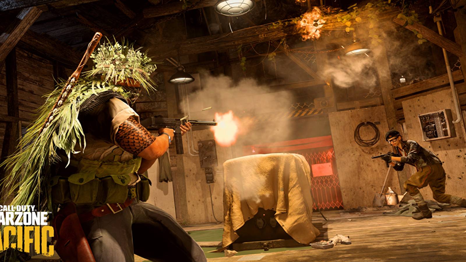 cod-warzone-caldera-gulag-fight