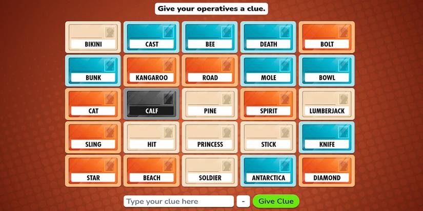 Online version of Codenames