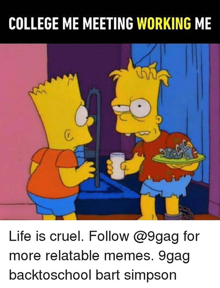 The Simpsons Bart meme