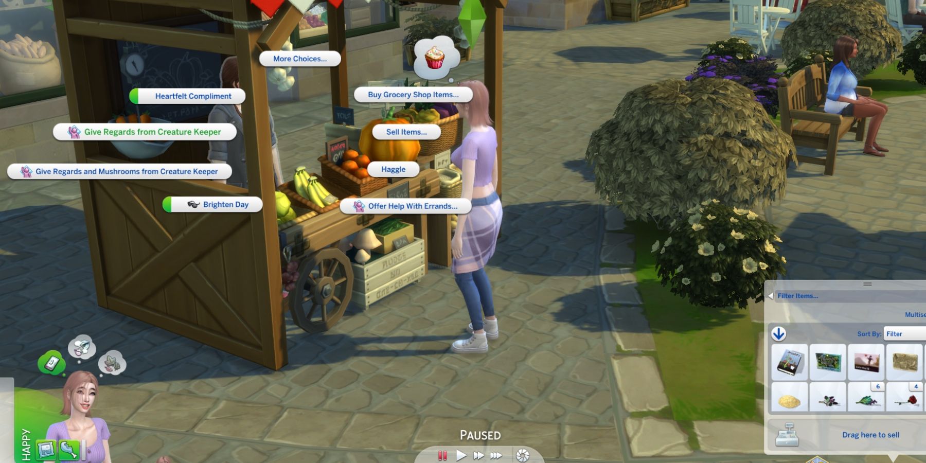 изображение на обложке для того, как помочь соседям и получить поручения в Sims 4