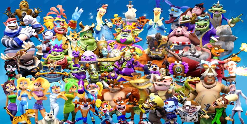 crash team racing nitro fueled character roster