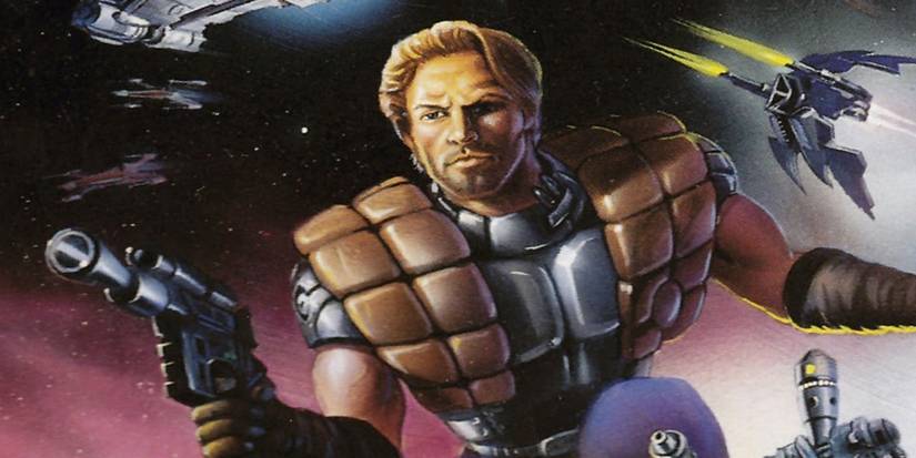 Dash Rendar with his blaster pistol