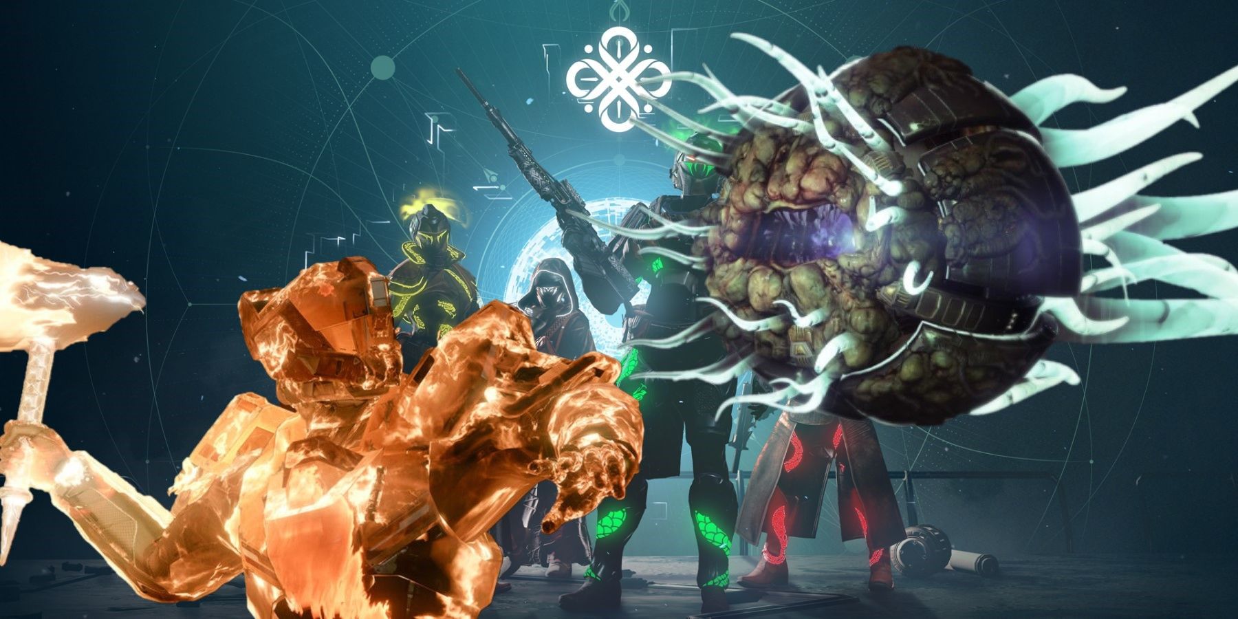 destiny 2 clip gambit issues titan build sunbreaker hammers elemental wells boss melted primeval low health