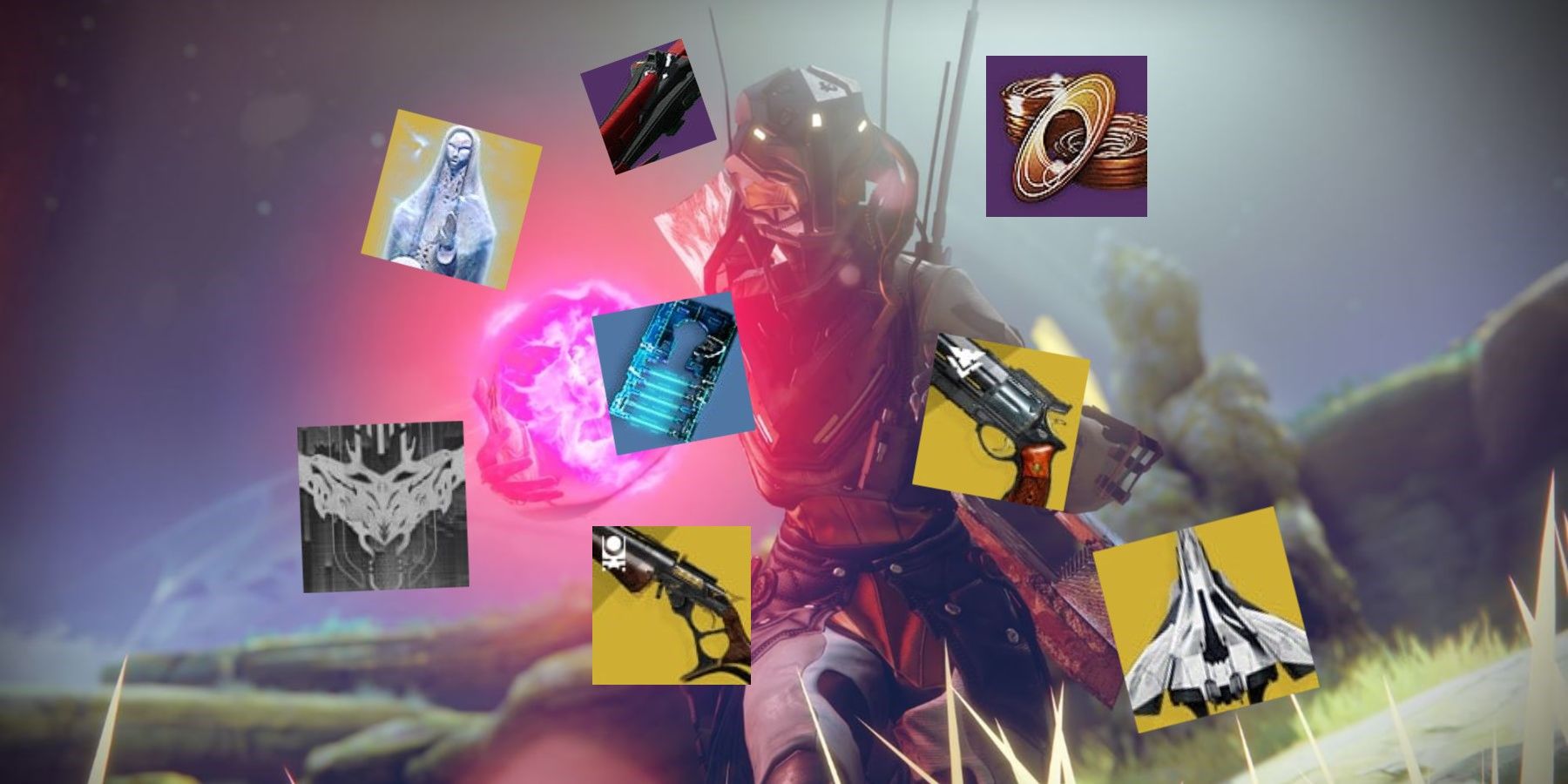 destiny 2 the witch queen everything destiny content vault seasonal items forsaken campaign tangled shore helm currency emblems exotics triumphs