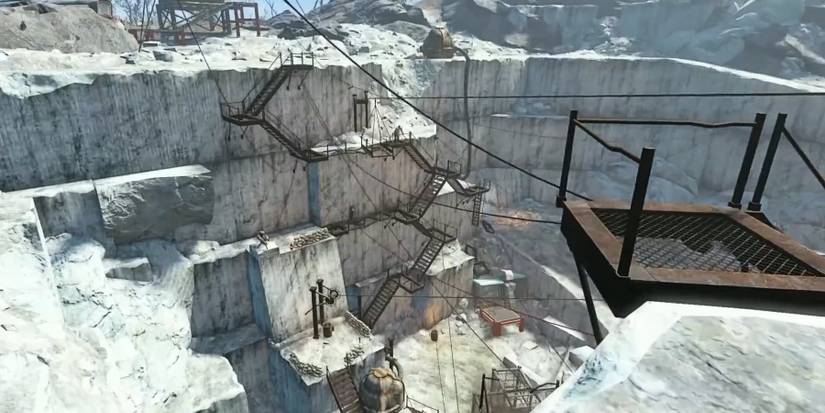 fallout 4 dunwich borers way down to quarry