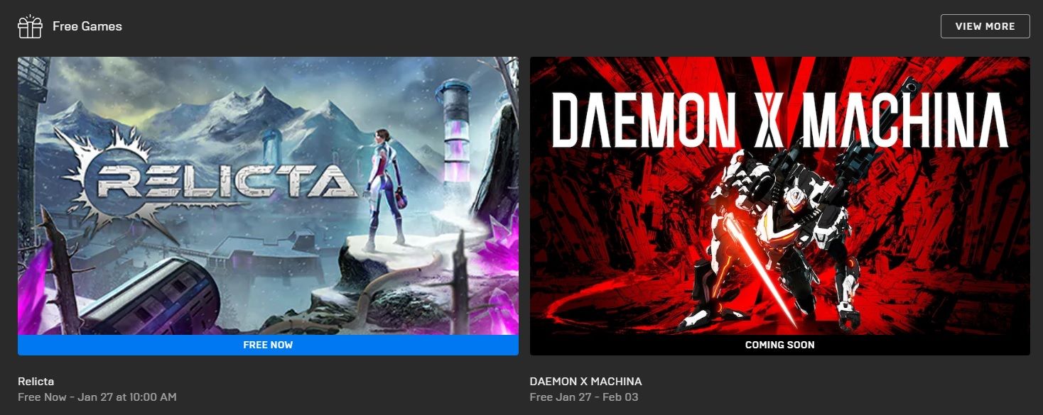 epic games store free games january february 2022
