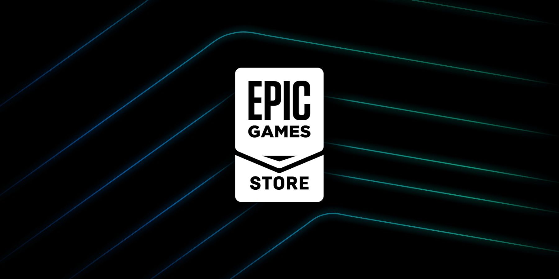 epic games store logo black background