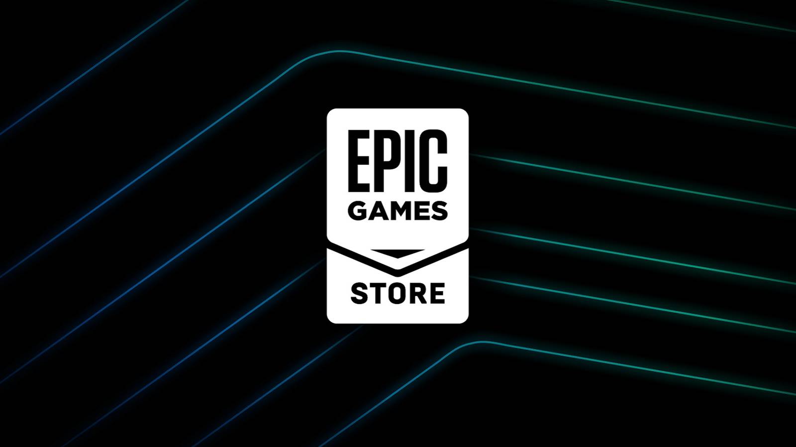 epic games store logo black background