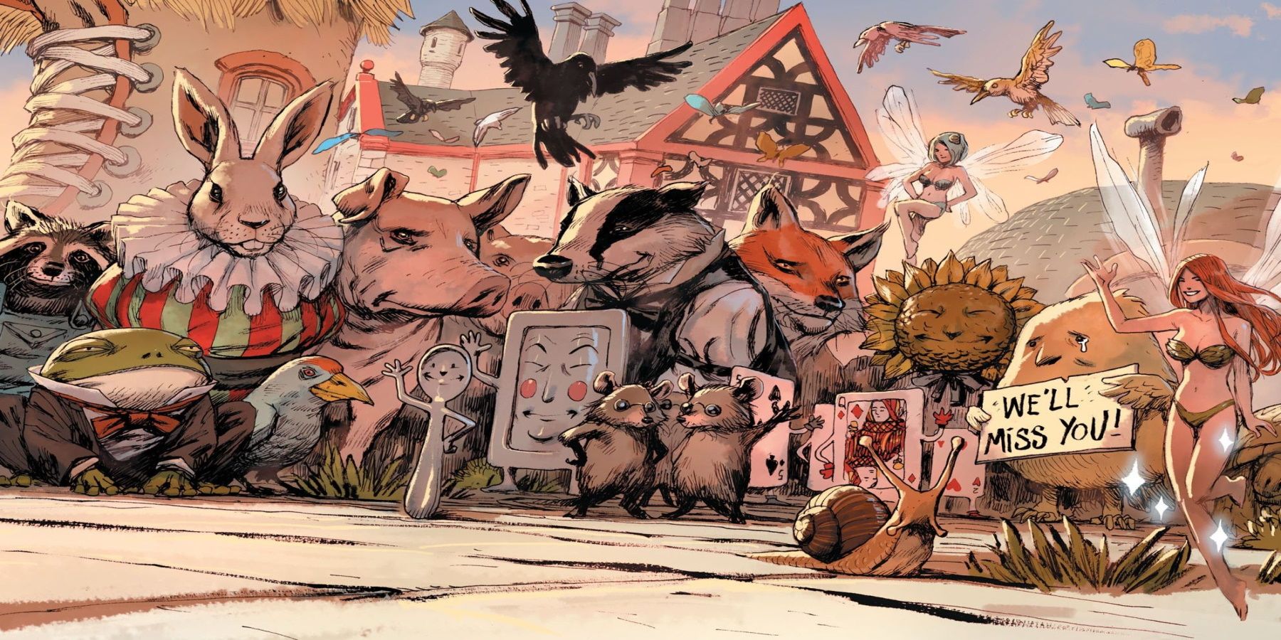 fables the farm animal characters